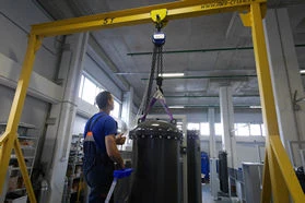 installation of absorber-columns