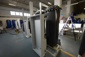 installation of absorber-columns